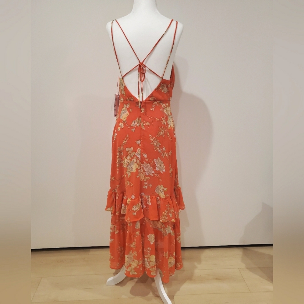 💎URBAN OUTFITTER Strappy Boho Maxi Dress